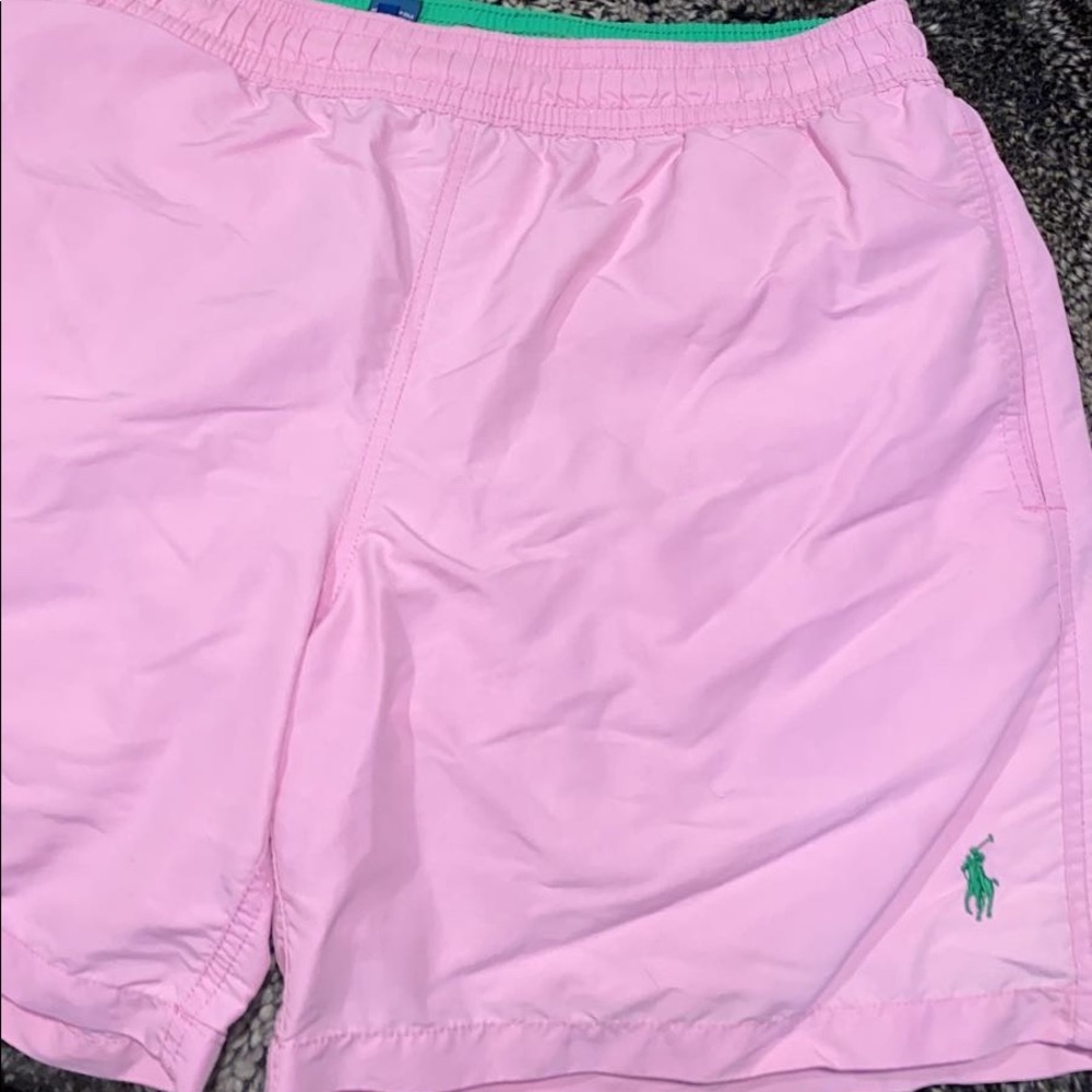 Polo swim trunks